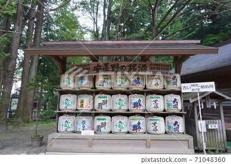 莊重而寧靜的信州安mino野穗高神社 莊重而寧靜的信州安mino野穗高神社 71048360