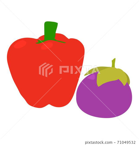 Colorful vegetables icon, isometric style 71049532