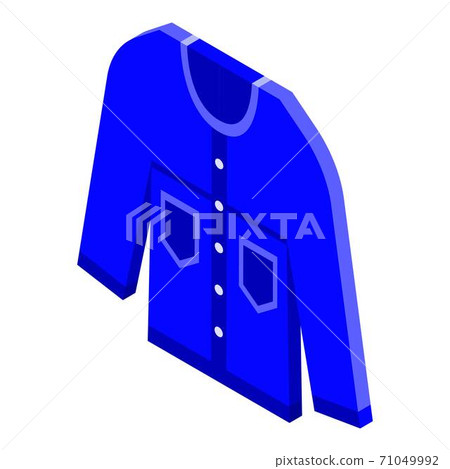 Fashion jeans shirt icon, isometric style Fashion jeans shirt icon, isometric style 71049992