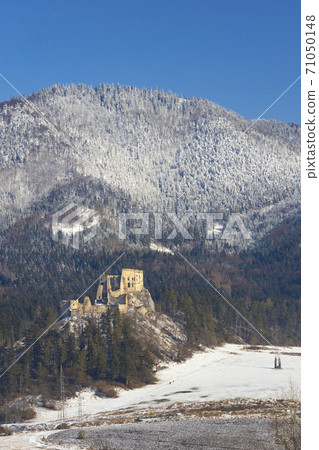 Likava ruins near Ruzomberok in Chocske mountains, Slovakia 71050148