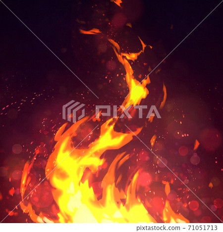 Burning flame background 71051713