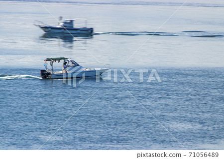Morning scenery in Setouchi Fishing boats Morning scenery in Setouchi Fishing boats 71056489