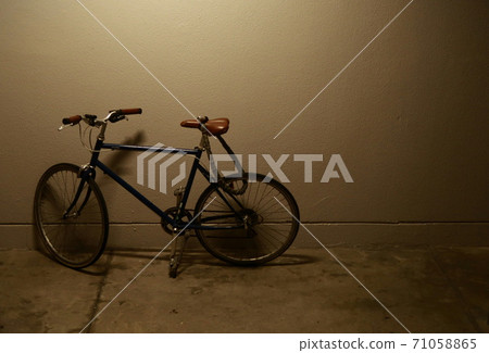 Bicycle waiting for return Bicycle waiting for return 71058865