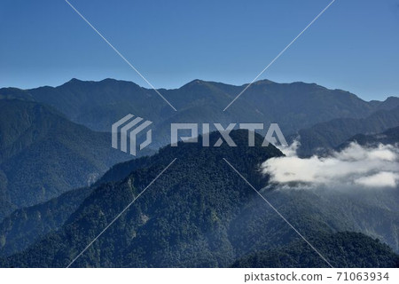 Mountain scenery-Xuemi Xueba National Park, Taiwan 71063934
