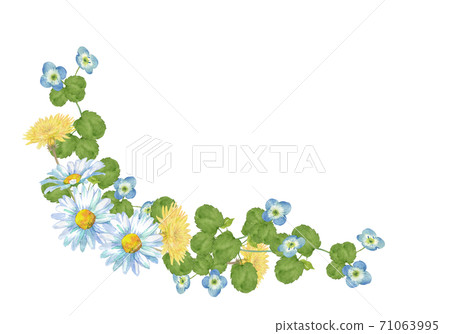 Spring flower decoration 71063995