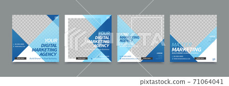 Simple Social media template 71064041