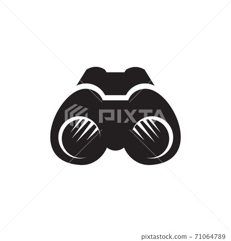 Binocular icon logo design template Binocular icon logo design template 71064789