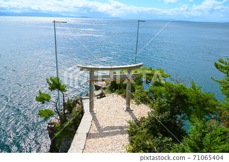 Chikubu Island Ryu Shrine, Miyazaki Torii, Kawarakenage Chikubu Island Ryu Shrine, Miyazaki Torii, Kawarakenage 71065404
