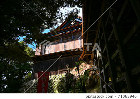 Chikubu Island Hogonji Temple Kannon-do worship road Chikubu Island Hogonji Temple Kannon-do worship road 71065946