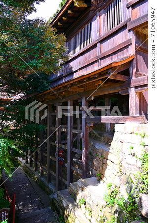 Chikubu Island Shrine worship road boat corridor Chikubu Island Shrine worship road boat corridor 71065947
