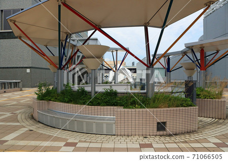 Scenery of the west exit of Morioka Station Scenery of the west exit of Morioka Station 71066505