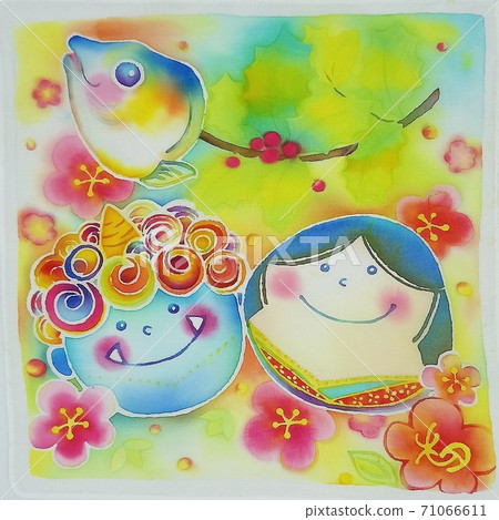 Setsubun, demons outside, fortunes home Setsubun, demons outside, fortunes home 71066611