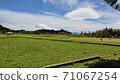 Peaceful natural scenery with clear sky 71067254