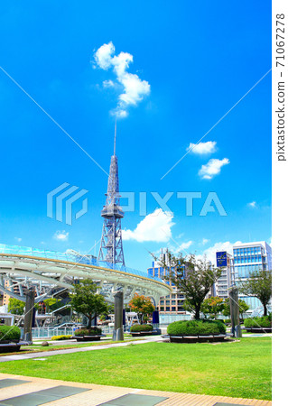名古屋市，名古屋電視塔和綠洲的風景21 71067278