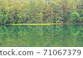 A mysterious pond in Nagano Prefecture, Japan 71067379