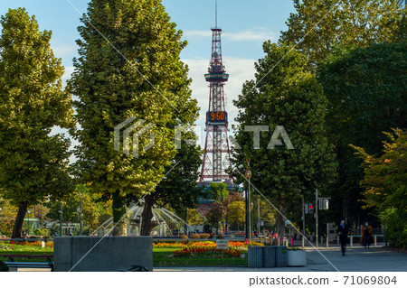 札幌電視塔城市景觀奧運馬拉松 札幌電視塔城市景觀奧運馬拉松 71069804