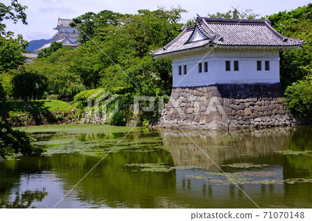 Odawara Castle Ninomaru Corner Tower & Castle Tower August 2018 Odawara City, Kanagawa Prefecture Odawara Castle Ninomaru Corner Tower & Castle Tower August 2018 Odawara City, Kanagawa Prefecture 71070148