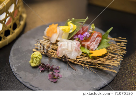 Hot spring inn dinner image shooting GoTo travel GoTo eat 71070180