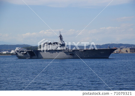 橫須賀本港配備直升機的護衛艦加賀2019年觀測儀式，體驗航行（神奈川縣橫須賀本港） 71070321