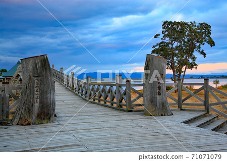 木製三鼓橋，鶴之舞橋 71071079