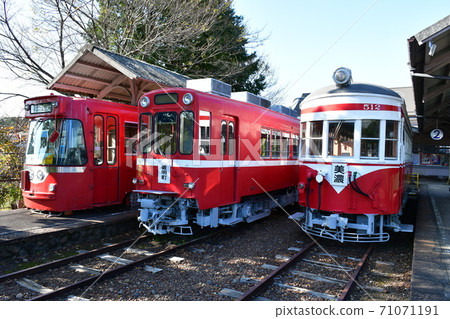 名鐵美濃Min站舊址的保管車 71071191