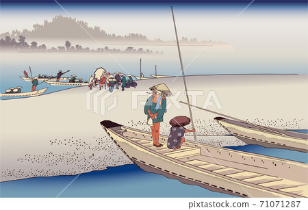 東海道五十三站/見附天龍川地圖 71071287