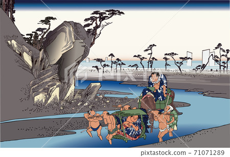 Fifty-three Stations of the Tokaido / Okutsu Okitsu River 71071289