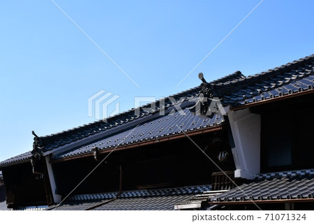 udatsu上升的城市景觀：岐阜和美濃市的城市景觀 71071324