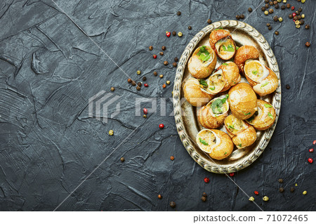 Delicacy stuffed snails Delicacy stuffed snails 71072465