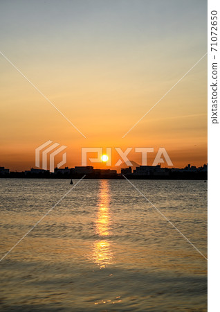從葛西海濱公園看日落 71072650