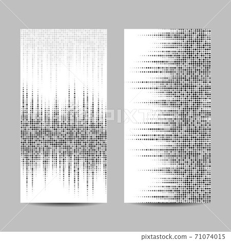 Set of banners with dots. Vector illustration 71074015