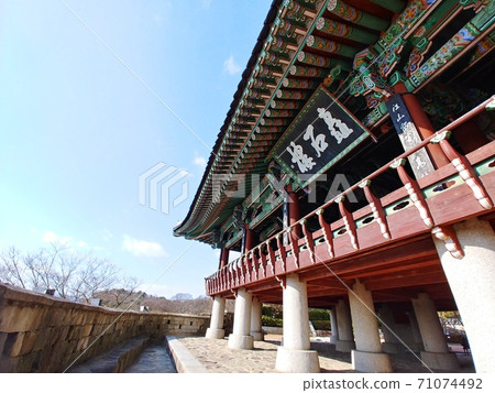 Jinjuseong Chokseokru scenery Jinjuseong Chokseokru scenery 71074492