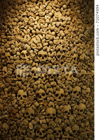 Human bones and skulls as pirate texture 71074994