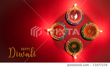 special diwali clay lamps