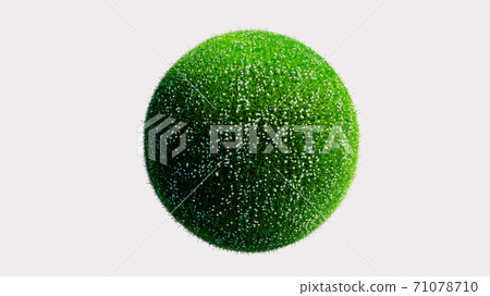 Recycling and environment concept where the whole world is covered with green grass and white flowers 3D rendering Recycling and environment concept where the whole world is covered with green grass and white flowers 3D rendering 71078710