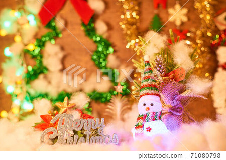 Christmas Merry Christmas Happy Objects 71080798