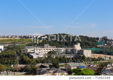 Cityscape of the Sakai River basin (Fujisawa City, Kanagawa Prefecture) Cityscape of the Sakai River basin (Fujisawa City, Kanagawa Prefecture) 71083389