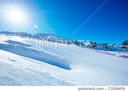 Dolomites winter mountains ski resort Dolomites winter mountains ski resort 71086499