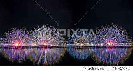 [長野縣] wa訪湖的焰火〜Kiss of Fire〜 71087072