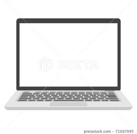 筆記本電腦前 筆記本電腦前 71087095
