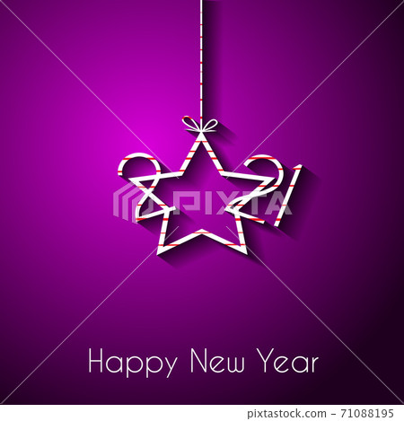 2021 Happy New Year background. 71088195