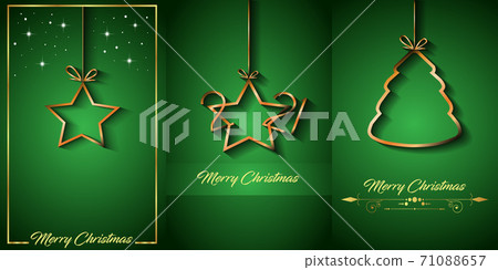 2021 Merry Christmas background for your seasonal invitations, festival posters, greetings cards.  71088657
