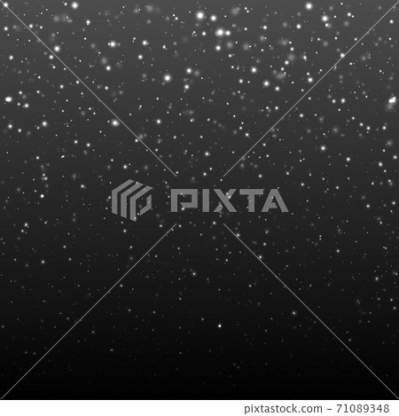 2021 Merry Christmas and Happy new year. Abstract snowflakes background. 71089348