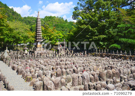 Adashino Nenbutsuji Temple Sagano Kyoto City Stock Photo Adashino Nenbutsuji Temple Sagano Kyoto City Stock Photo