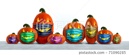 Halloween Safety Mask Halloween Safety Mask 71090285