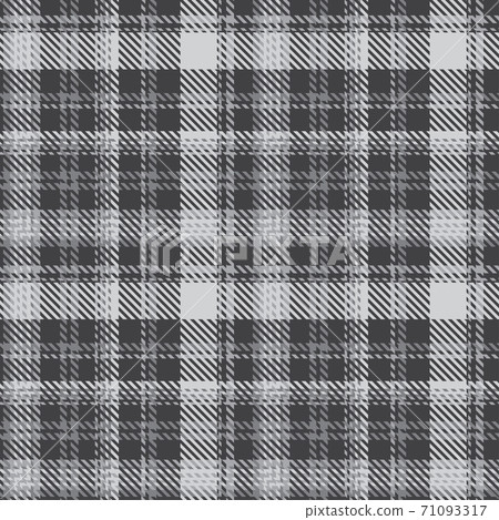 Black and white plaid pattern. Black and white plaid pattern. 71093317