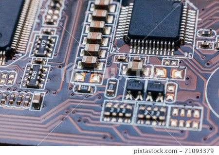 Circuit board repair. Electronic hardware modern technology. Motherboard digital personal computer chip. Tech science background. Integrated communication processor. Information engineering component Circuit board repair. Electronic hardware modern technology. Motherboard digital personal computer chip. Tech science background. Integrated communication processor. Information engineering component 71093379