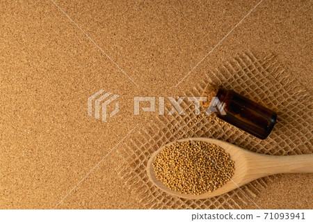 Mustard Seeds Essential Oil, Tincture or Extract in Small Bottle 71093941