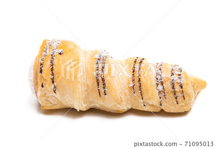 puff rolls with cream isolated 71095013