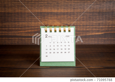 2021 February. Time planning, business, day counting and holidays 71095788